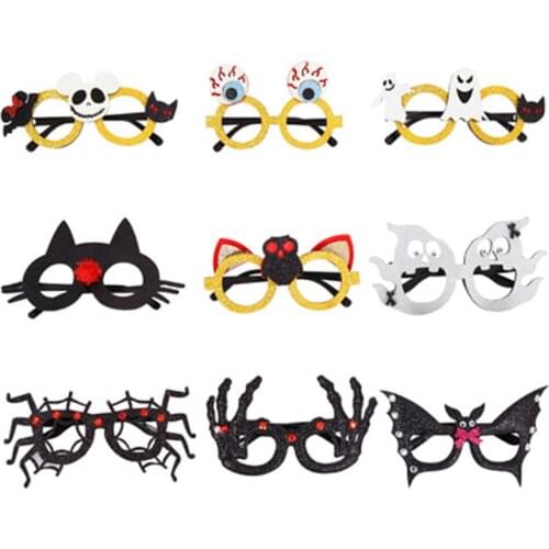 Halloween Decoration Glasses Children Spider Pumpkin Bat Funny Glasses Masquerade Party Decoration Glasses