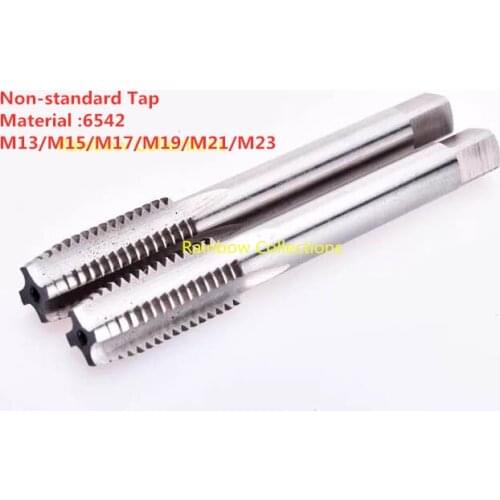 High quality HSS M13/M15/M17/M19/M21/M23 Non-standard right Tap thread wire tapping/threading/Taps free shipping