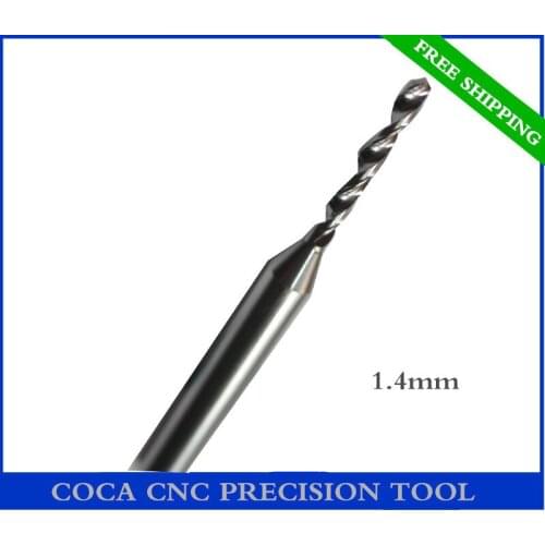 1.4mm,Free shipping,CNC Computer machine tool,Print Circuit Board drill,woodworking router bit, Carbide Micro Drilling Bits