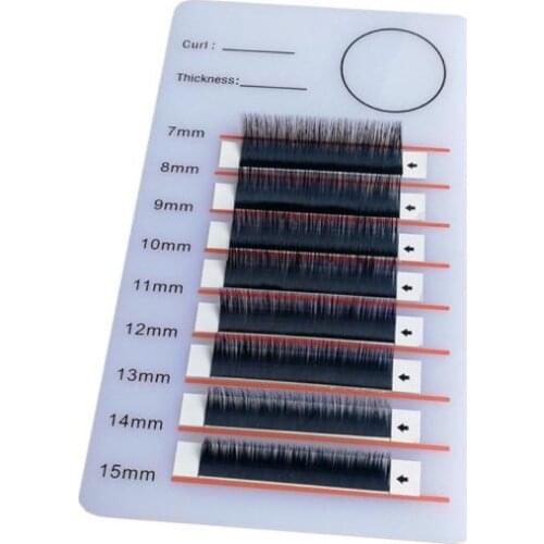 100pcs Eyelash Tray Strip Fake Eyelash Tray Strip Stand Individual Eyelash Extensions Hand Plate Eye Lash Grafting Stand Palette