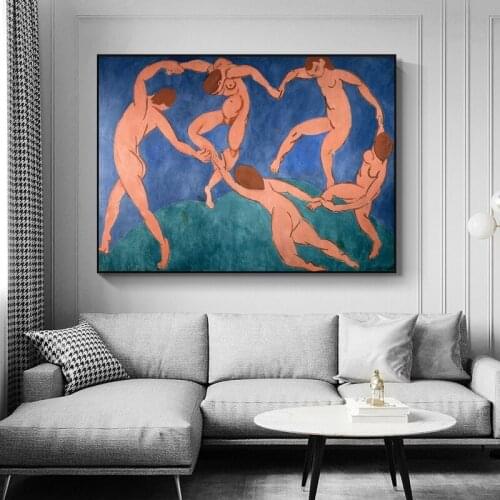 Abstract Character By Henri Matisse Canvas Paintings on The Wall Art Posters and Prints Fauvism Art Pictures for Home Decoration