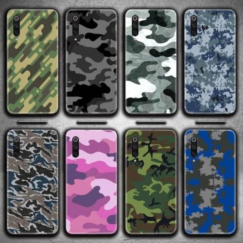 Camouflage Pattern Camo military Army Phone Case for Xiaomi Mi Note 10 Lite Mi 9T Pro xiaomi 10 CC9 9SE