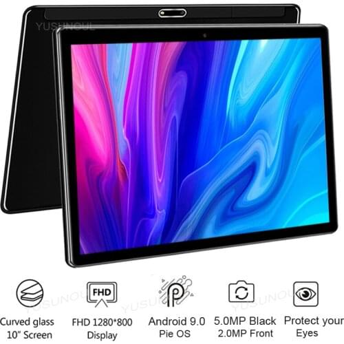 New Sales Google Android 9.0 OS 64G SD Card As Free Gifts 10 inch Tablet 1280*800 IPS 5.0MP Wifi GPS Phone Call tablets 10 10.1"