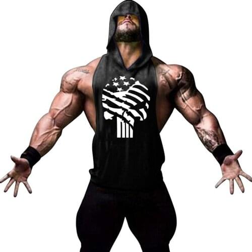 2021 Gym clothing cotton singlets Mens Undershirt bodybuilding tank top men fitness shirt muscle guys sleeveless vest Tank tops