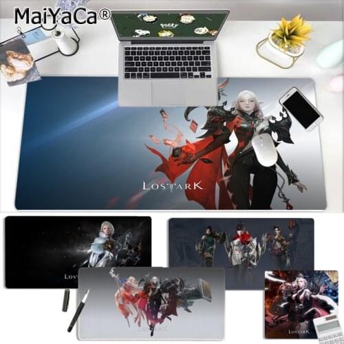 MaiYaCa In Stocked LOST ARK Silicone large/small Pad to Mouse Game Rubber PC Computer Gaming mousepad
