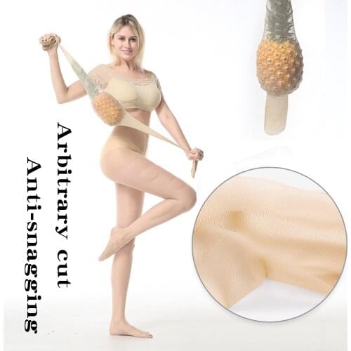 Tight Sexy Stockings Cut at Will Tights Women Super Thin Elastic Transparent Pantyhose Girl Stockings Clubwear Large Size