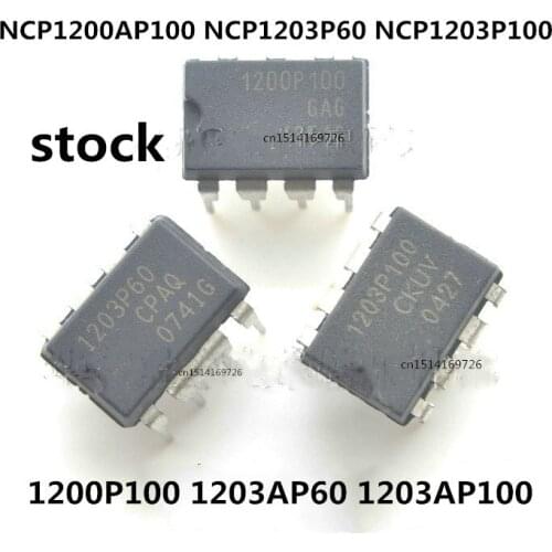 Original 5pcs/ NCP1200AP100 1200P100 NCP1203P60 1203AP60 NCP1203P100 1203AP100 DIP-8