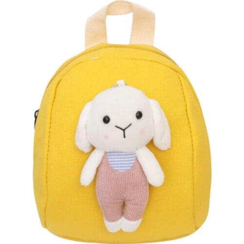Nylon Kids Kindergarten School Backpacks Childrens Student Book Bags Animal Rabbit Infant School Bags for Baby Girls Boys Bags