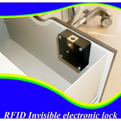 Newest DIY Hidden 13.56 MHz Electronic RFID Lock for Home Office Private RFID Drawer / Cupboard Lock