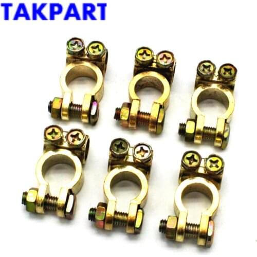 TAKPART Auto car battery terminal battery connector torque quick release battery Terminals Clamps Jump Leads Car accessories
