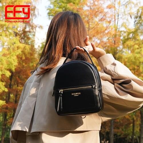 Big Capacity Women Backpack Fashion Small Backpack Ladies Shoulder Crossbody Bag Soft Leather Female Mini Bolsa