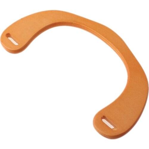 Y1UU U Shape Wood Bag Handle for DIY Handbag Shoulder Bag Making Tool