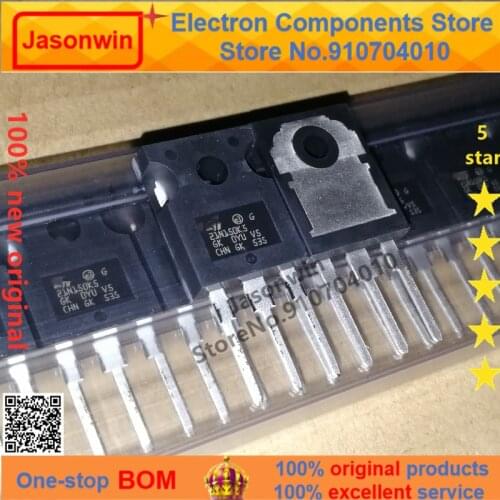 100% nuevo 50 unids/lote original MOSFET 21N150K5 STW21N150K5 1500V 14A TO-247 Transistor