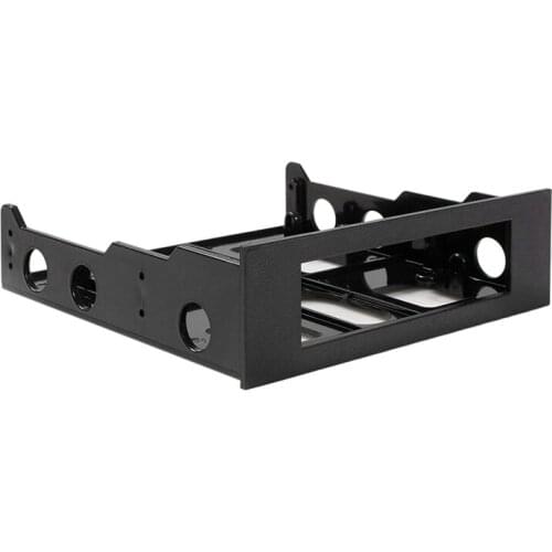 3.5 to 5.25 Hard Drive Drive Bay Front Bay Bracket Adapter,Mount 3.5 Inch Devices In 5.25In Bay