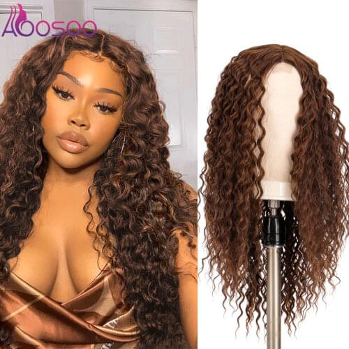 Кудрявые парики AOOSOO HAIR China At AliExpress