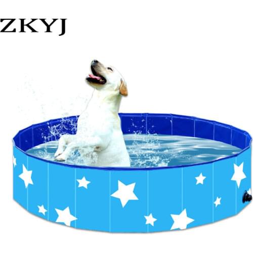 Pet Swimming Pool Dog Swimming Pool Indoor Pet Collapsible Bathing Pool Pet Bath Summer Outdoor Inflatable Pool for Dogs