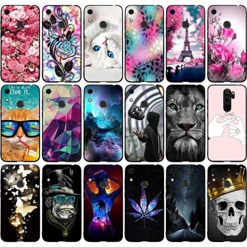 Case For Coque Huawei Honor Play 8A Cover TPU Soft Silicon Back Cover Huawei Y6 2019 Case Fundas Huawei Y6 Prime 2019 Phone Case