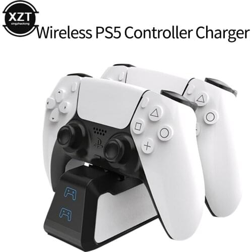 Dual Fast Charger for PS5 Wireless Controller USB Type-C Charging Cradle Dock Station for Sony PlayStation5 Joystick Gamepad