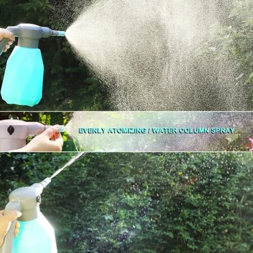2L Electric Garden Sprayer Automatic Plant Watering Can Bottle Handheld Garden Sprayer Bottle Gardening Watering Can For Flower