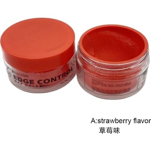 Hair Wax Cream Hair Edge Control Hair Fixative Gel 4 Colors Broken Hair Finishing Hair Styling Cream Finishing Anti-Frizz Tools