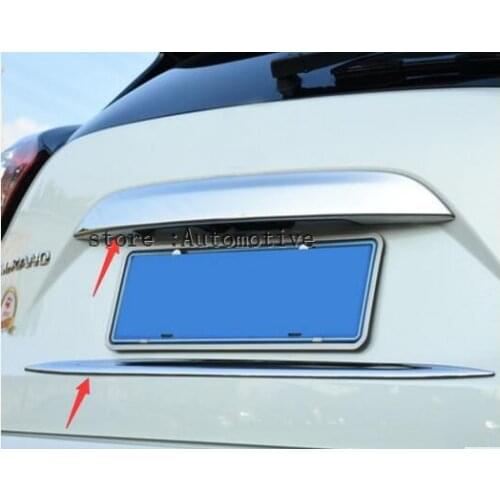 ABS Chrome REAR TAIL TRUNK LID COVER 1pcs For Nissan Resonance Murano 20152016 2017 2018