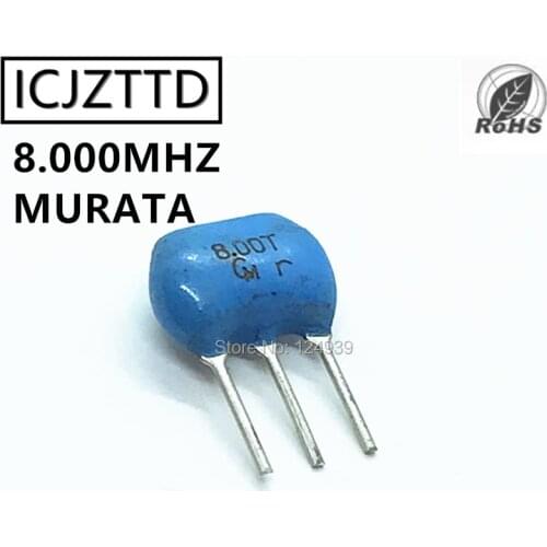 CST8.00MTW CST8.00MT CST8.00M CST8 8.00T 8.000MHZ 8M 8MHZ DIP-3 Ceramic Resonator CST8.00 CSTLS8M CSTLS8M00G