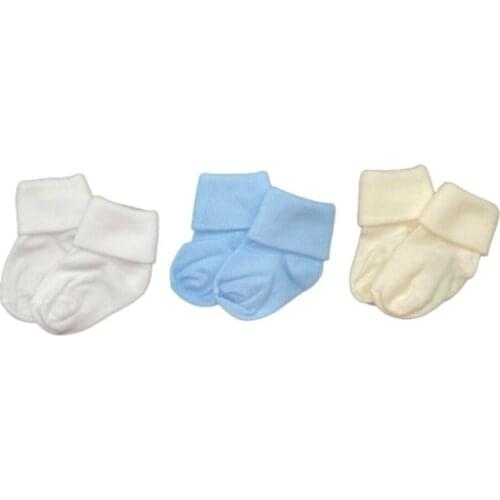 Jaju Baby Baby Boy Newborn 3 Pcs Socks Set