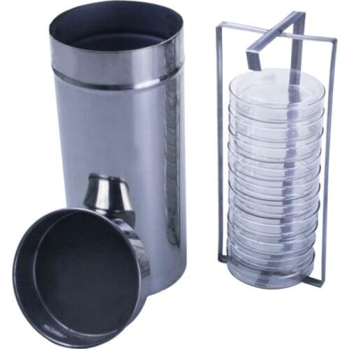 Lab Stainless Steel Disinfection bucket for culture petri dish