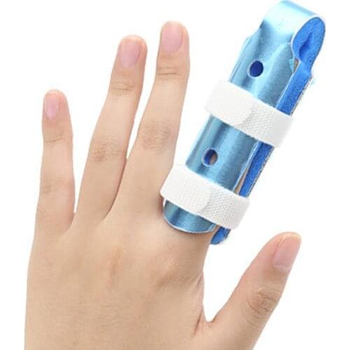 Mallet Finger Splint Joint Support Brace Protector for Arthritis Fracture Injury - Sponge Padded - Aluminum Alloy Surface