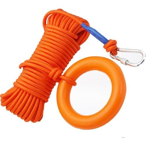 NEW-Lifesaving Rope Emergency Throwing Towline Tether Rescue Lifeline Cowtail Whitewater Kayaking Swimming Boating
