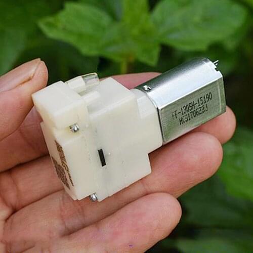 New Micro Mini Mute Air Pump Oxygen Pump DC 5V 6V 130 Motor Vacuum Pump for Fish Water Tank Aquarium Sphygmomanometer Monitor