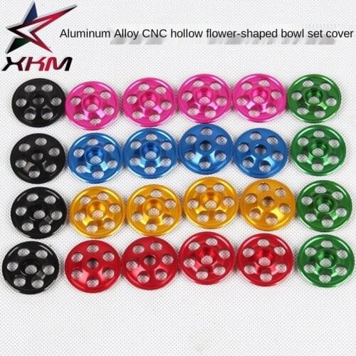 Wholesale Headset Top Cover Bicycle Wrist Set Colorful Top Cover Front Fork Top Tube Cover Flower-shaped Ultra-light Top Cover