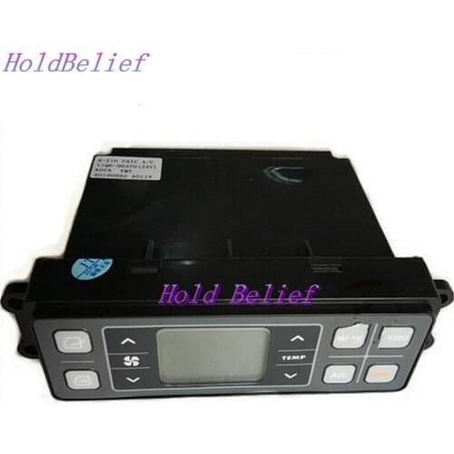 Air Conditioner Control Panel 11Q6-90310 11Q6-90370 For Hyundai R220-9S Excavator Free Shipping