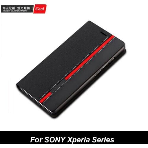 Luxury Wallet Stand Mixed Colors Flip PU Leather Case For SONY Xperia 10 8 M2 4 5 C4 C5 C6 Z1 Mini Z2 Z3 Compact Z5 T3 XA2 Cover
