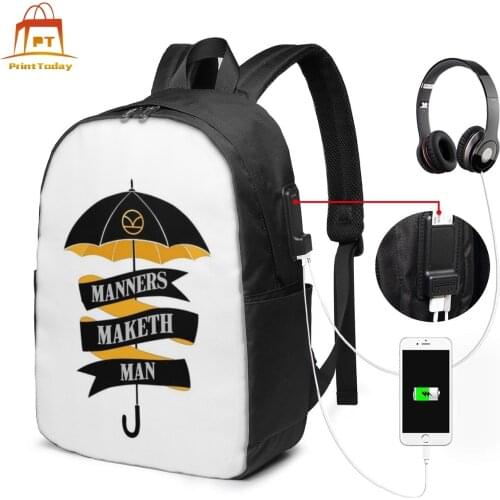 Kingsman Backpack Kingsman Backpacks Teenage High quality Bag Schoolbag Trendy Man - Woman Bags