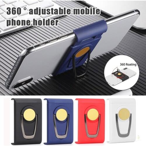 Universal 360 Degree Adjustable Magnetic Finger Ring Phone Holder Stand for IPhone Huawei Samsung Xiaom Bracket Mount Phone Grip
