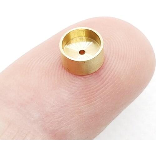 DasMikro 1/87 HO Scale Das87 6.5MM 4PCS Brass Wheel Rims Set Spare Parts