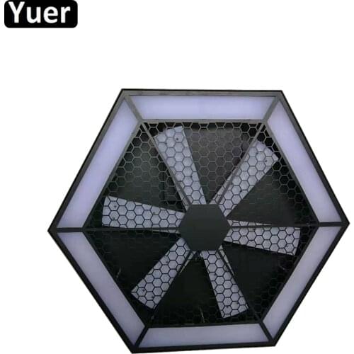 Hight quality DJ Equipment 200W LED RGB 3IN1 Fan Effect Lights LED Stage Music Light Club Disco Party Bar LED Lamp Night Light