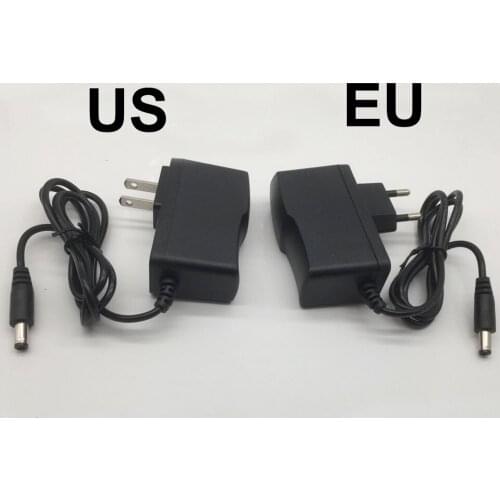 1PC 12.6V 1A 18650 lithium battery charger 12.6 V Power Adapter Charger 11.1V 1A full of lights change 12 V
