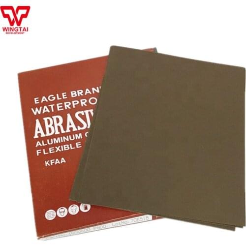 120~2000grit 100pcs/lot Original Japan EAGLE/KOVAX KAFF Waterproof Abrasive Paper Aluminum Oxide