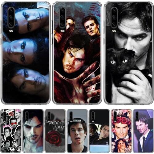 The Vampire Diaries Salvatore Phone Case for Huawei P40 P30 P20 Mate 30 20 10 Pro P10 Lite P Smart Z + 2019 Gift Coque Cover Cap