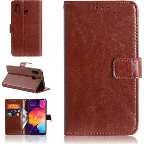 For Samsung Galaxy A6s Flip Phone Case For Samsung Galaxy A6s SM-G6200 Cover luxury PU Leather Phone Case