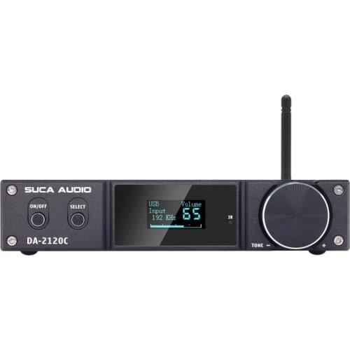 2*120W TAS5352 TAS5508 Bluetooth 5.0 APTX Digital Audio Amplifier 2.0 2.1 Class D DSP USB DAC Home Theater Amp CS8422 WM8782