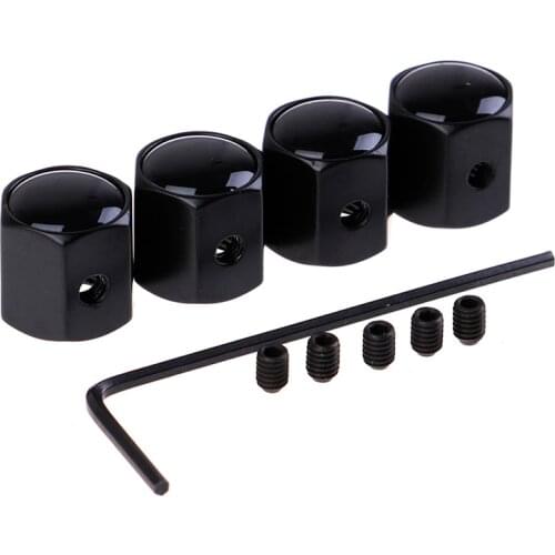 Hot sale 4Pcs/set Universal Aluminium Alloy Car Wheel Tire Valve Cap Anti-theft Valve Cover
