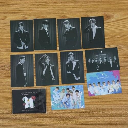 KPOP Bangtan Boys Map Of The Soul 7 Same Photocards Memebers The Journey Cards Premium Photos