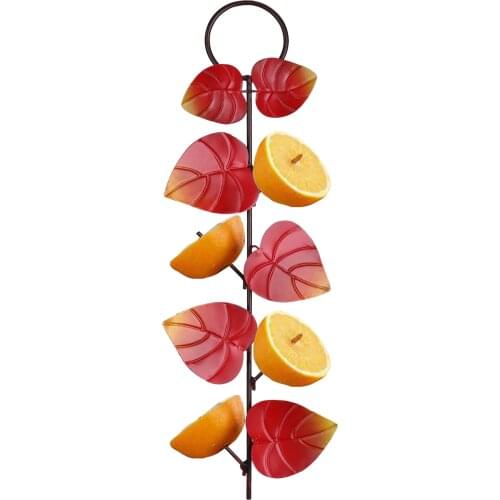 Iron Metal Outdoor Bird Feeder Hanging Fruit Food Hook Gift for Birds Lovers