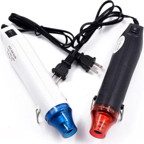 Soft Clay Mud 110V Hot air Gun Heat Shrink Film Setting Tool Rubber Stamp DIY Manual Convex Powder Relief Powder