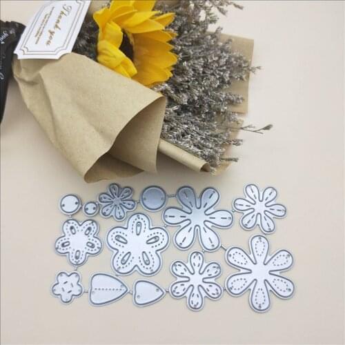 Metal cutting dies flower petals dies for DIY Scrapbooking Embossing Decorative Crafts Supplies Cards Making