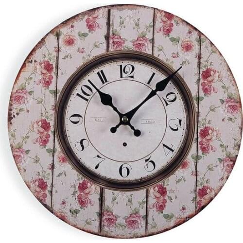 Wall Clock 1870 Wood (4 x 30 x 30 cm)