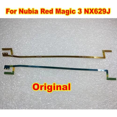 Original For ZTE Nubia Red Magic 3 NX629J virtual and real game buttons Sensor Touch Key Mic Microphone Flex Cable